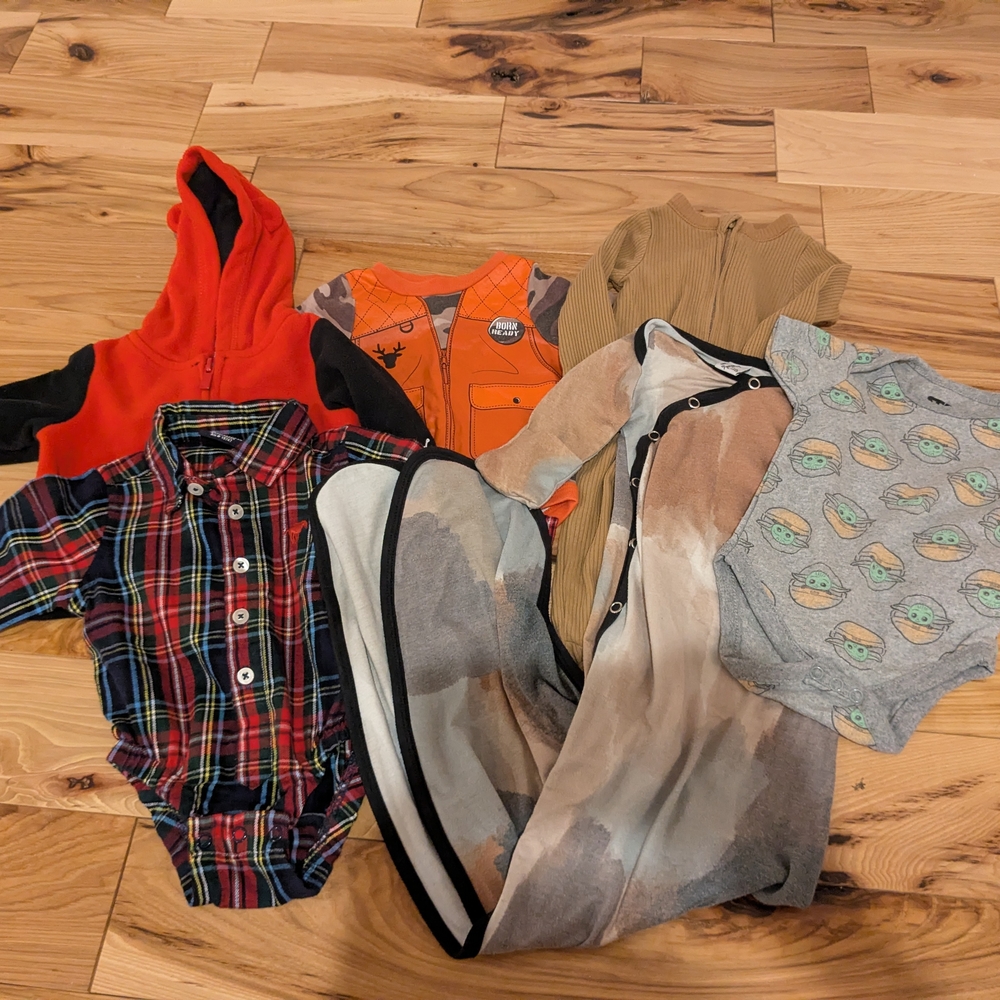 Baby Boy 0-3 Month Clothing Lot